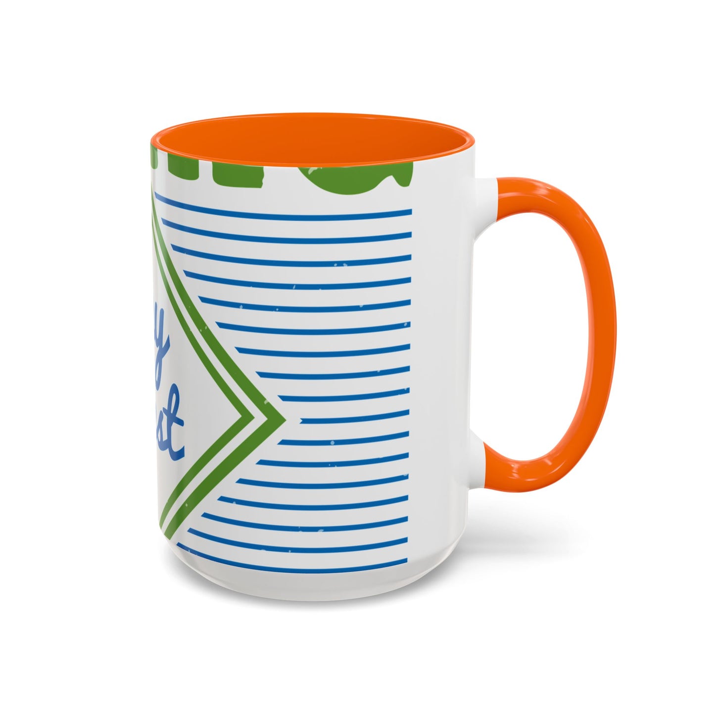 living my best quarantine-01 — Accent Mug 11/15oz