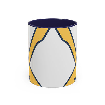 Plain Square and compass — Accent Mug 11/15oz