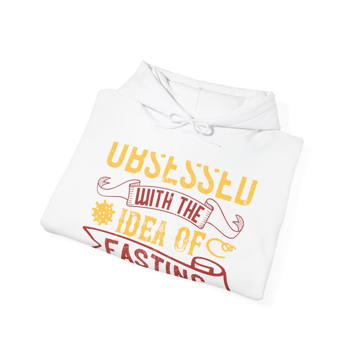 I was obsessed with the idea of fasting and isolation-01 — Unisex Heavy Blend Hoodie (G18500)