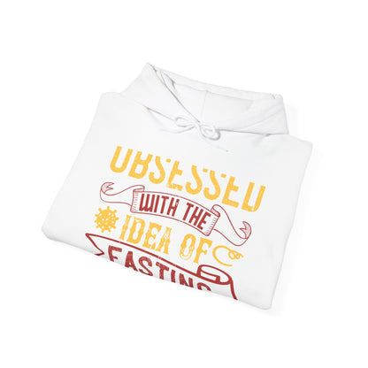 I was obsessed with the idea of fasting and isolation-01 — Unisex Heavy Blend Hoodie (G18500)