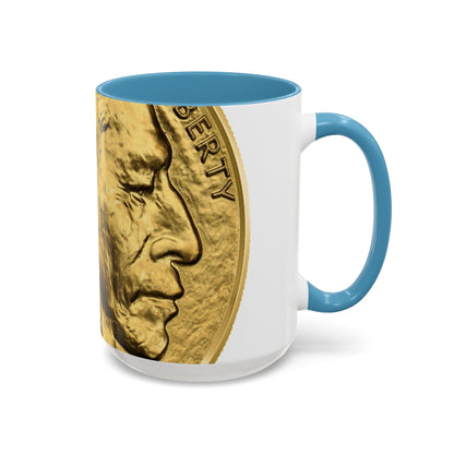Gold  coins — Accent Mug 11/15oz