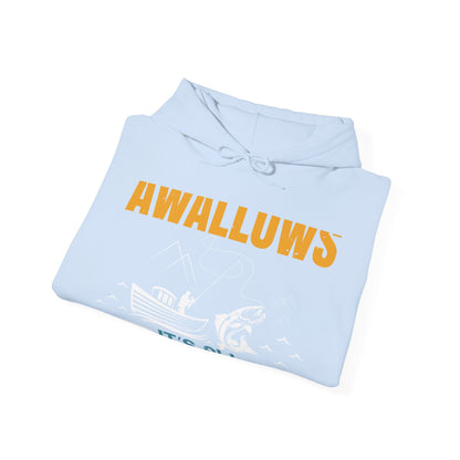 as long as she awallows itΓÇÖs all good-01 — Unisex Heavy Blend Hoodie (G18500)