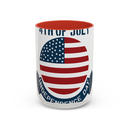 Fourth of july (42) — Accent Mug 11/15oz