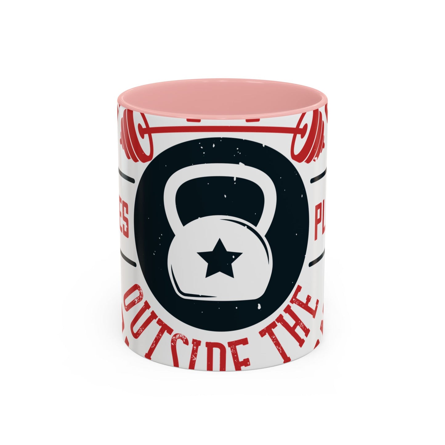 All progress takes place outside the comfort zone-01 — Accent Mug 11/15oz