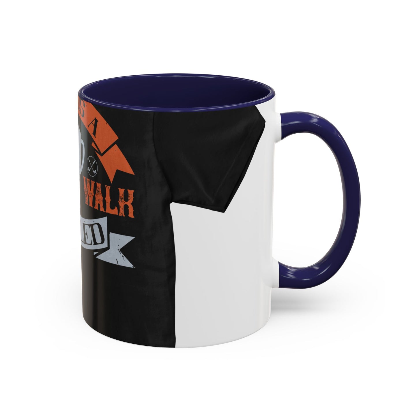 Golf is a good walk spoiled — Accent Mug 11/15oz