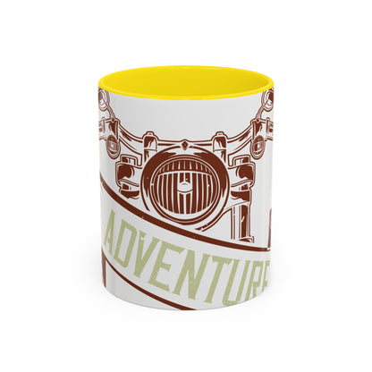 life is either a daring adventure or nothing-01 — Accent Mug 11/15oz
