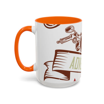 life is either a daring adventure or nothing-01 — Accent Mug 11/15oz