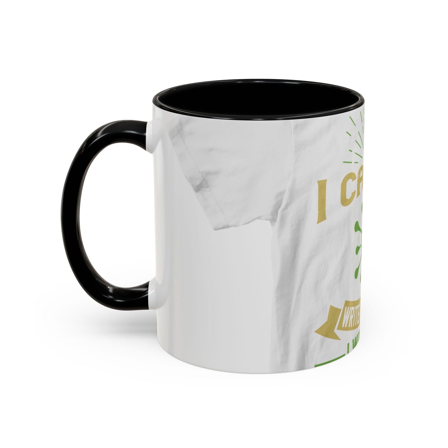 I cannot write in isolation. I write with people around me — Accent Mug 11/15oz