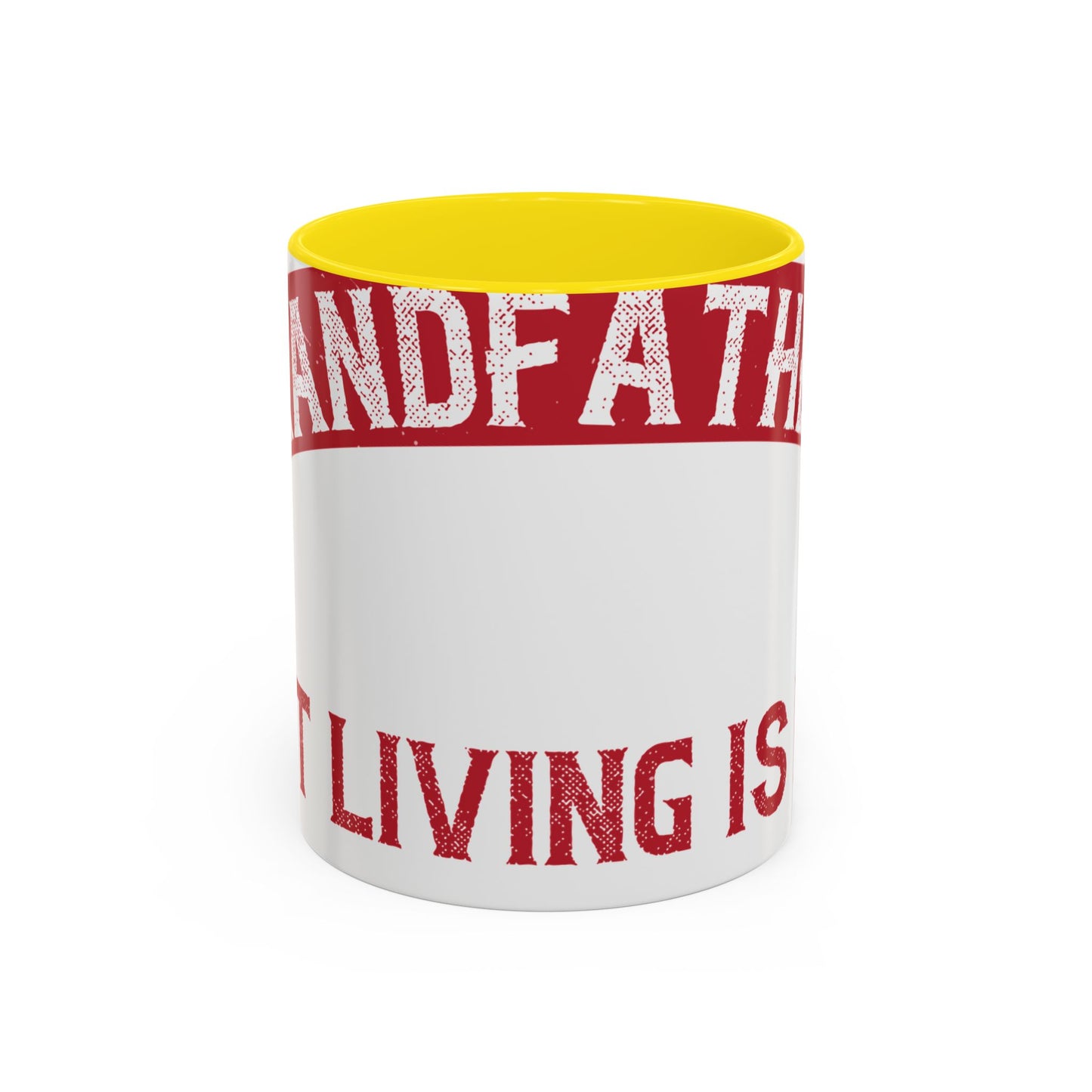 My grandfather always said that living is like licking honey off a thorn-01 — Accent Mug 11/15oz