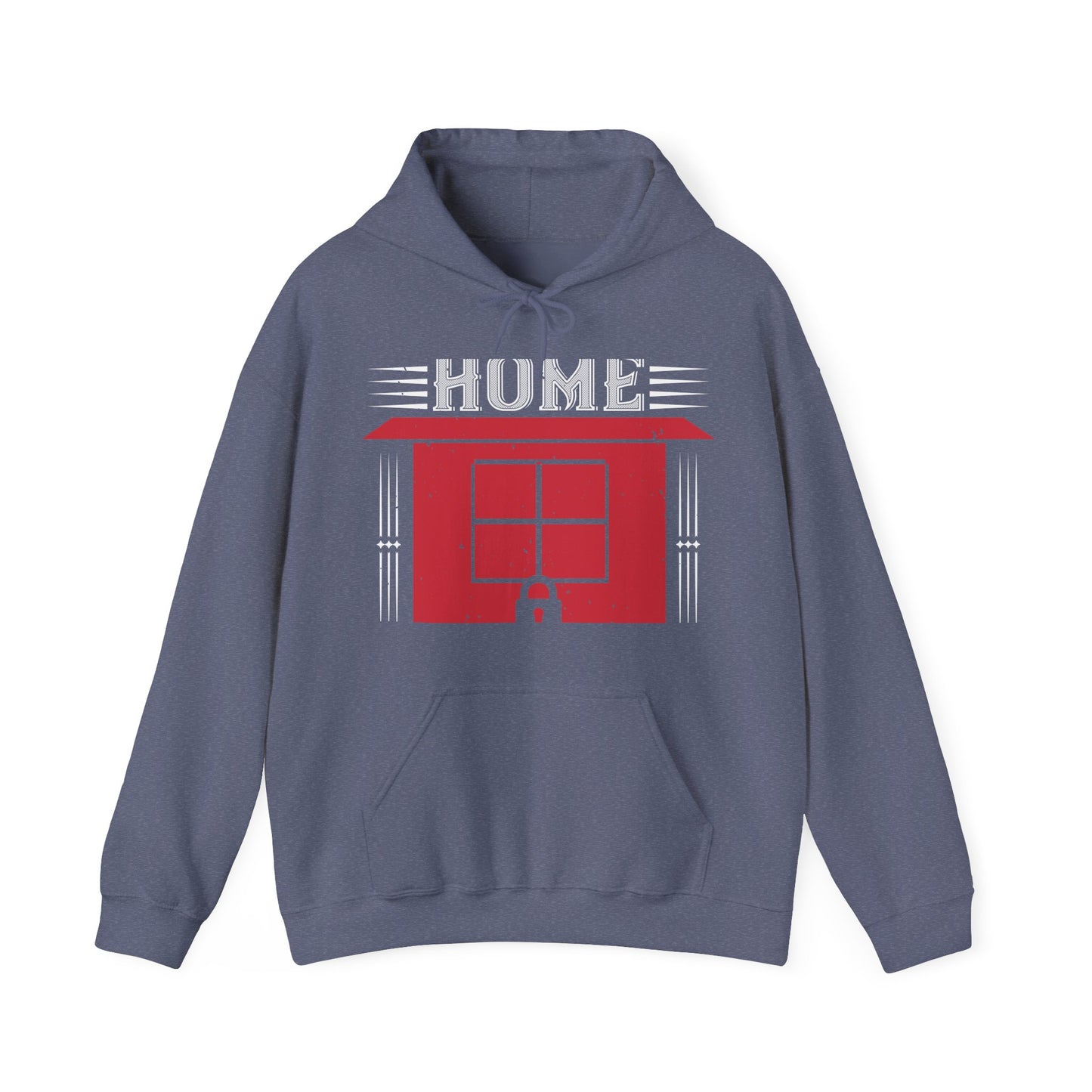 home quarantine-01 — Unisex Heavy Blend Hoodie (G18500)