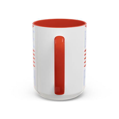 Politics is war without bloodshed while war is politics with bloodshed-01 — Accent Mug 11/15oz