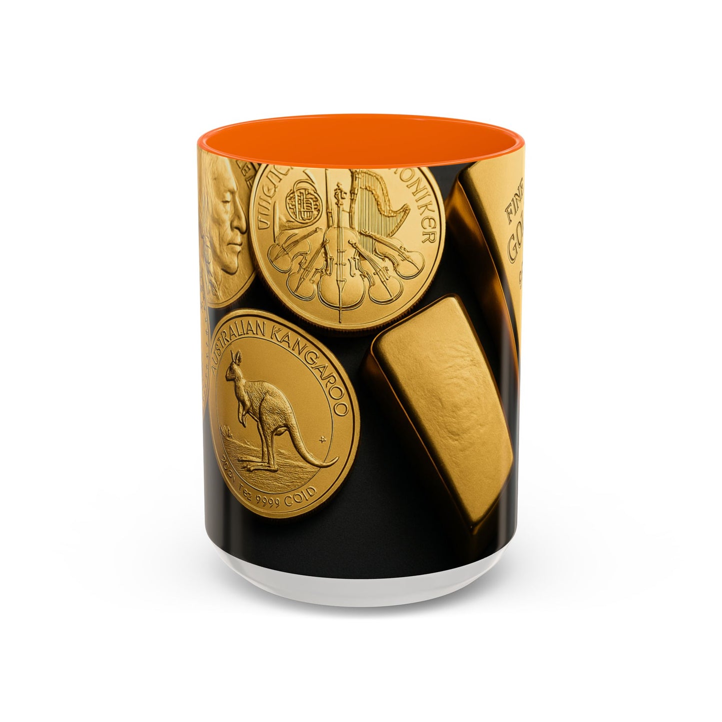 Absolute bullion banner and pictures of gold Jul 5, 2025, 06_39_35 PM — Accent Mug 11/15oz