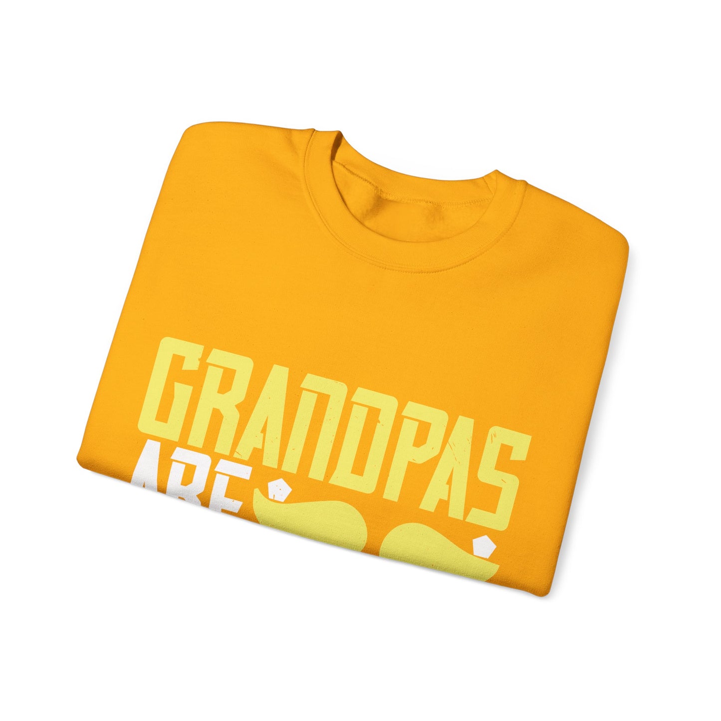 Grandpas are daddies with extra practice-02 — Unisex Heavy Blend Crewneck (G18000)