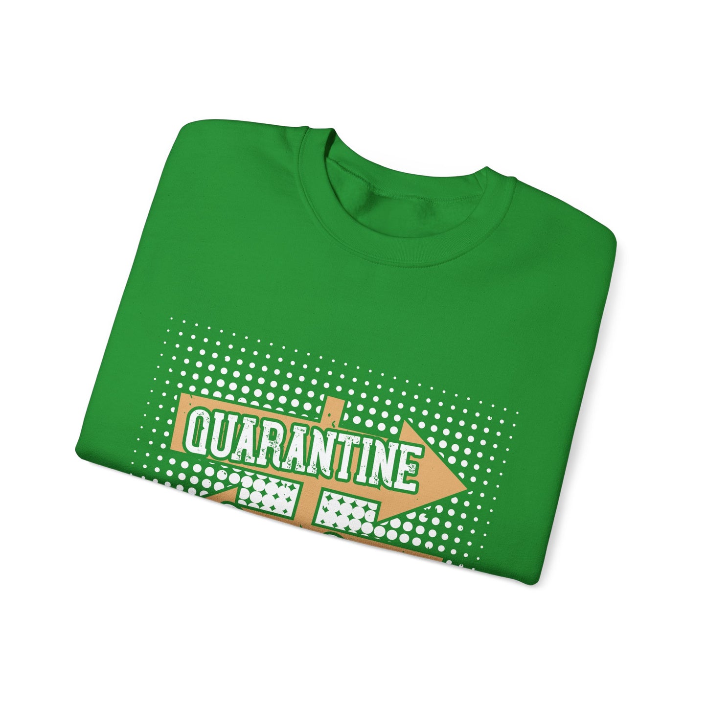 quarantine plans-01 — Unisex Heavy Blend Crewneck (G18000)