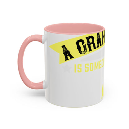 A grandfather is someone with silver-01 — Accent Mug 11/15oz