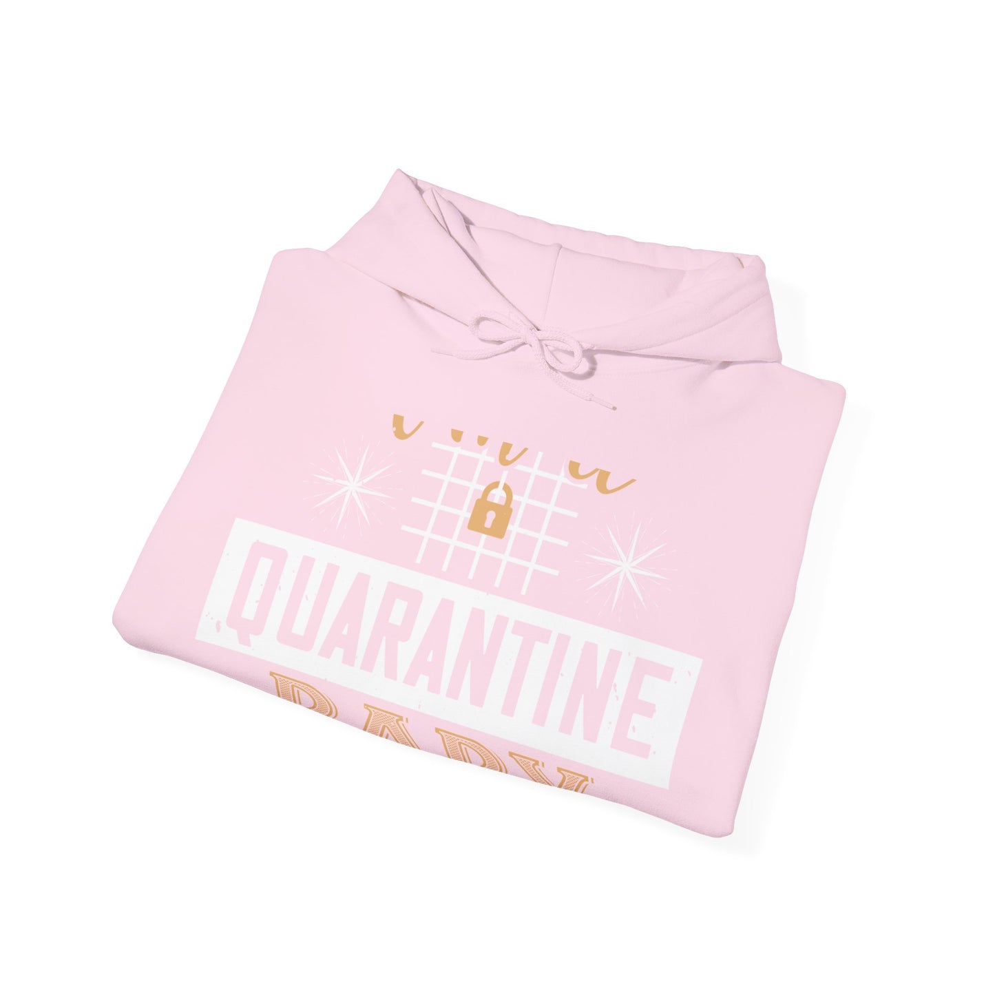 iΓÇÖm quarantine baby-01 — Unisex Heavy Blend Hoodie (G18500)