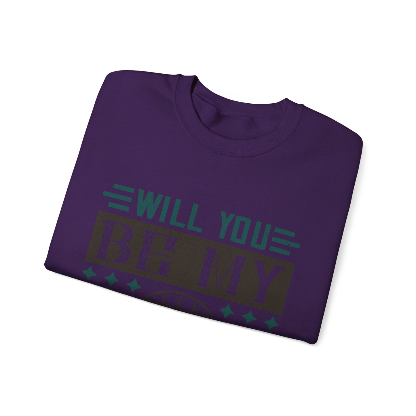 will you be my quarantine-01 — Unisex Heavy Blend Crewneck (G18000)