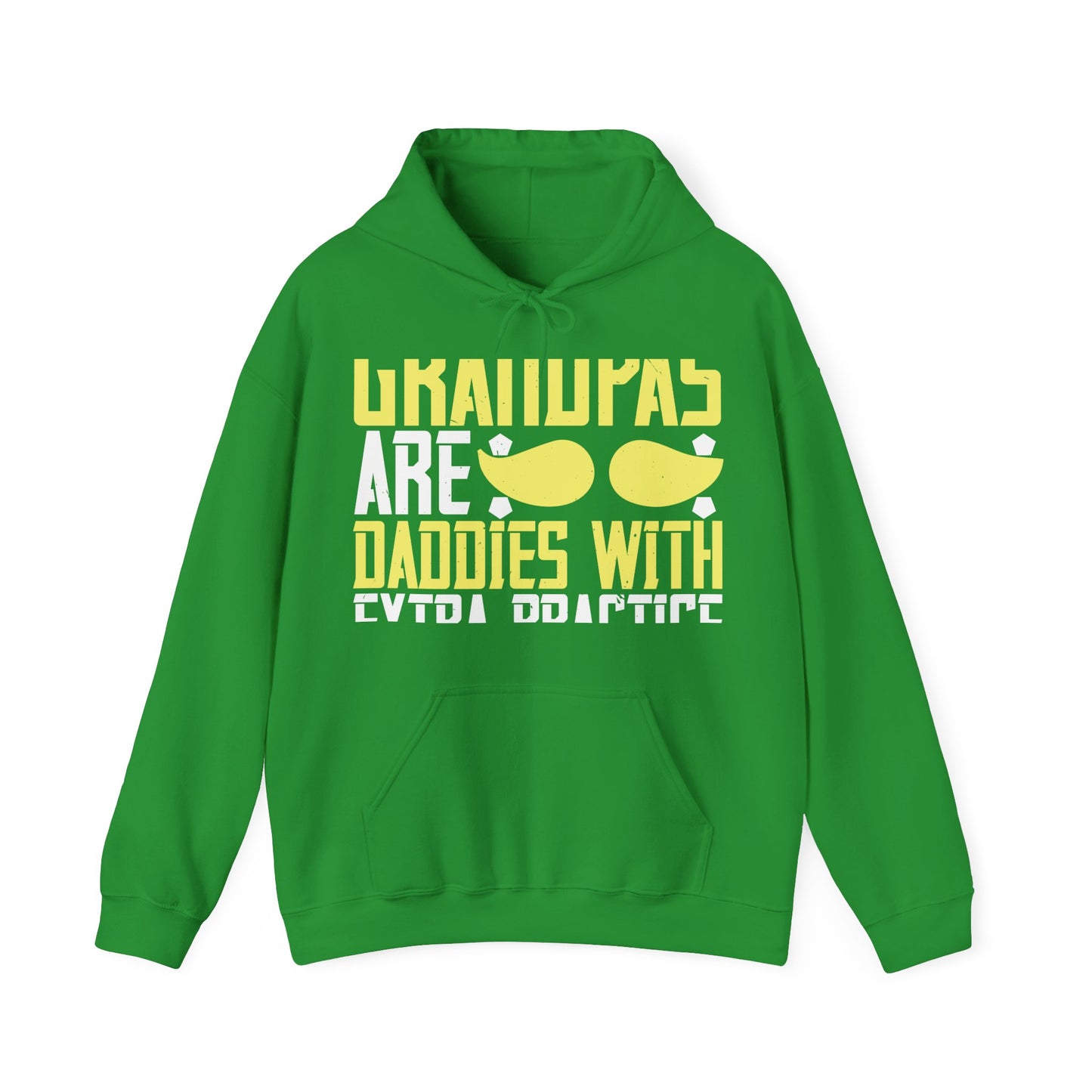 Grandpas are daddies with extra practice-02 — Unisex Heavy Blend Hoodie (G18500)