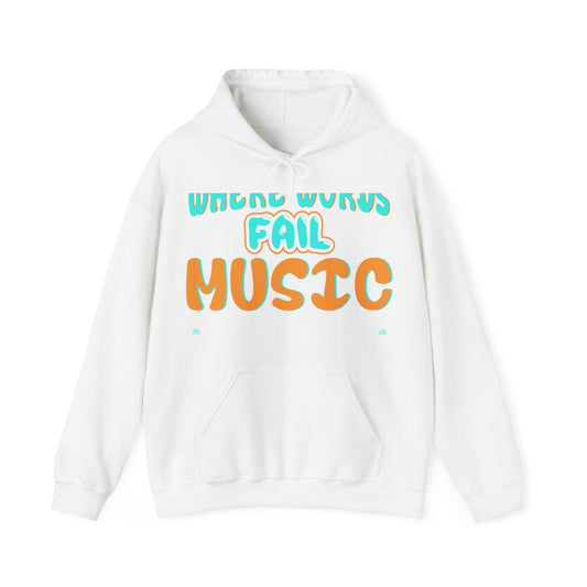 Music (28) — Unisex Heavy Blend Hoodie (G18500)