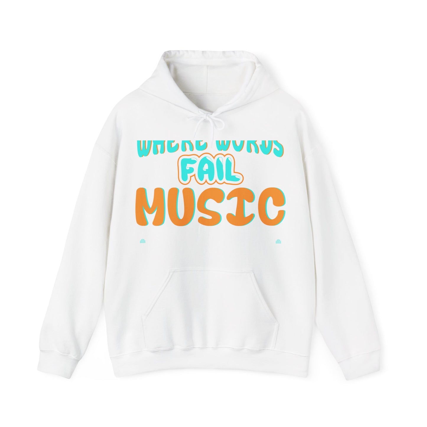 Music (28) — Unisex Heavy Blend Hoodie (G18500)