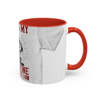 this is my quarantine — Accent Mug 11/15oz