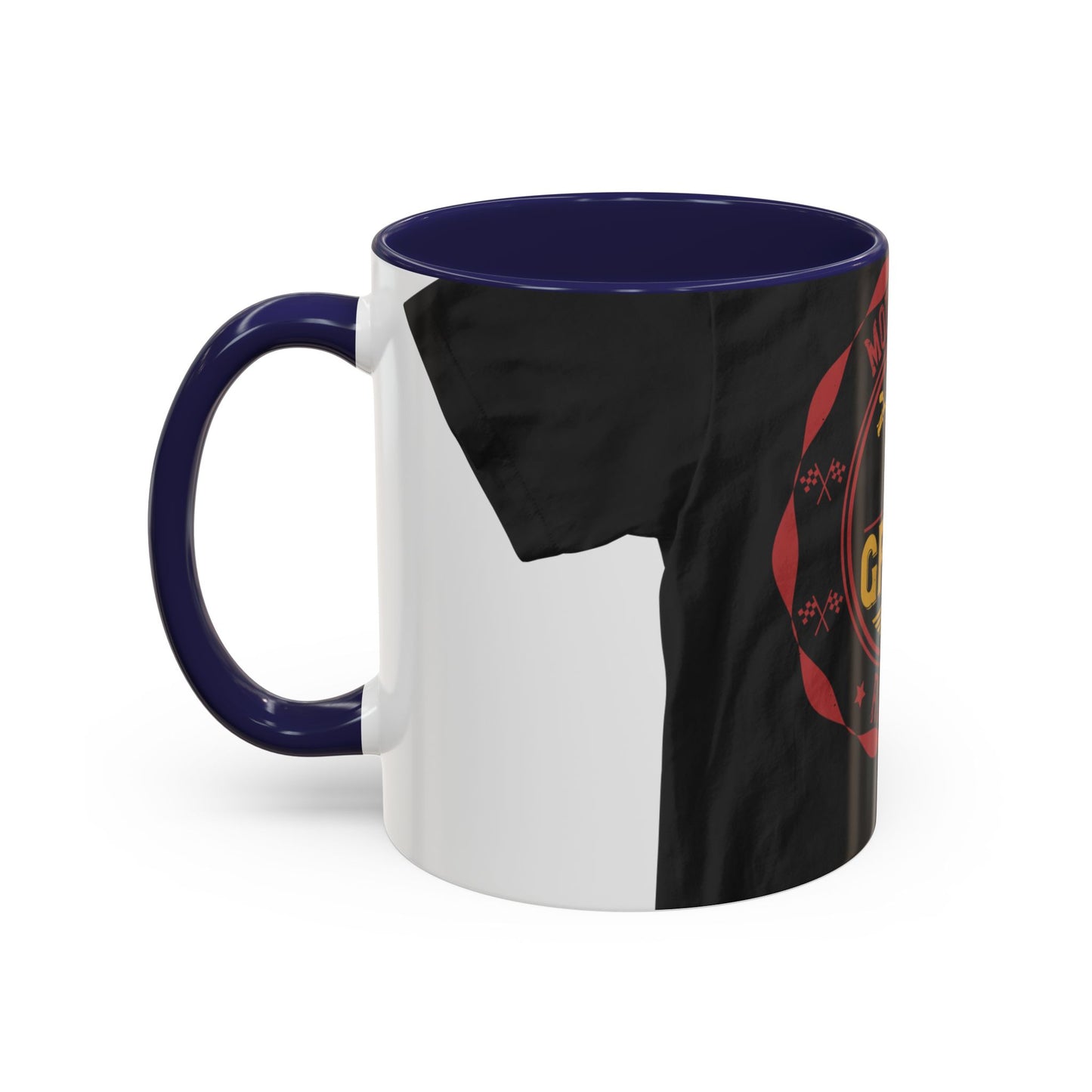 motorcycle group riding — Accent Mug 11/15oz