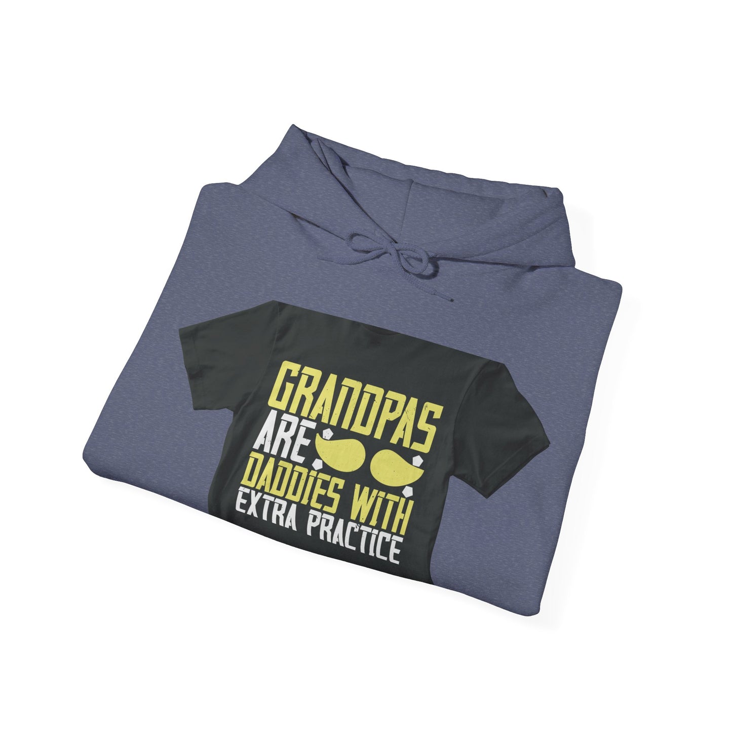 Grandpas are daddies with extra practice-2 — Unisex Heavy Blend Hoodie (G18500)