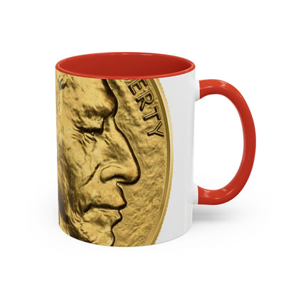 Gold  coins — Accent Mug 11/15oz