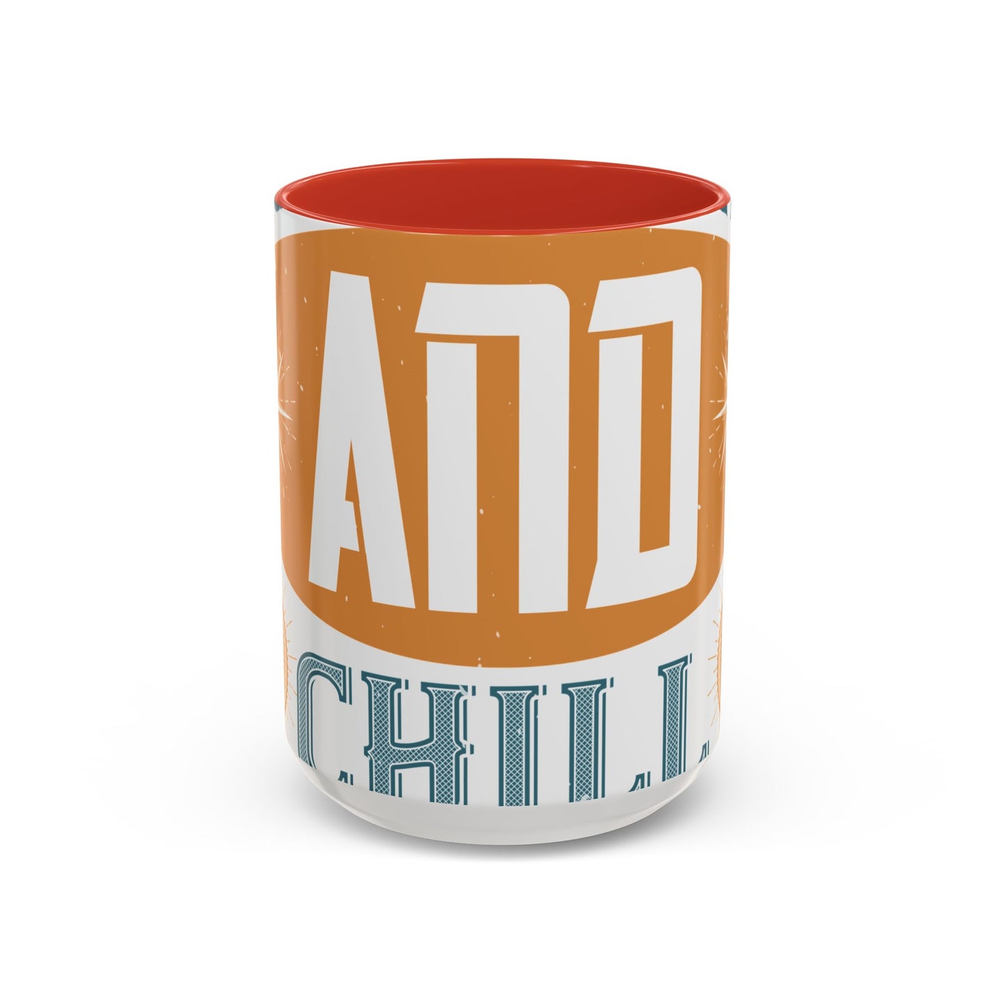 quarantine and chill-011 — Accent Mug 11/15oz