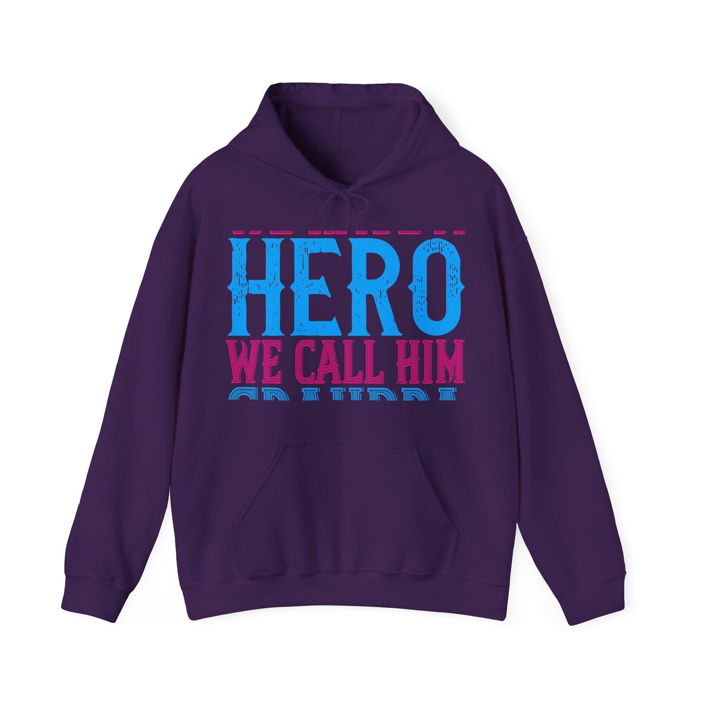 We have a hero, we call him grandpa-01 — Unisex Heavy Blend Hoodie (G18500)