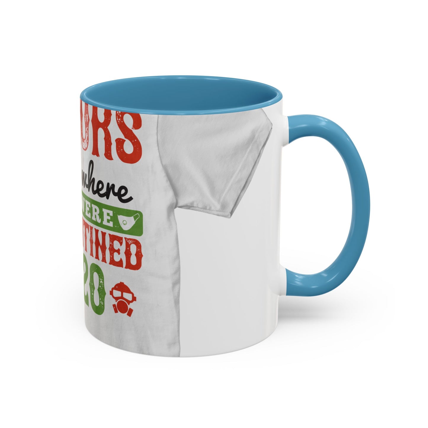 seniors the one where they were quarantined 2020 — Accent Mug 11/15oz
