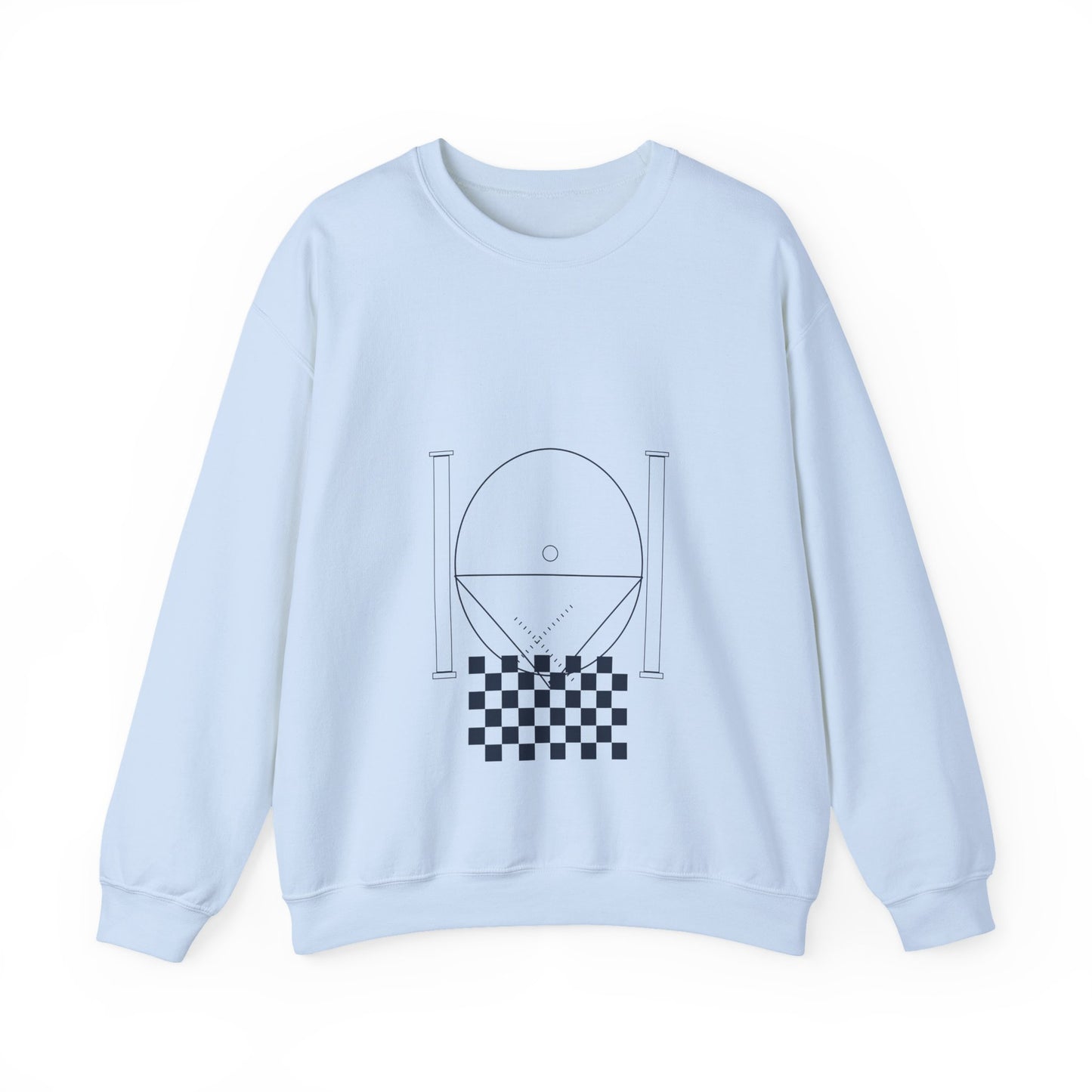 Masonic_Pillars_Crest_5400 — Unisex Heavy Blend Crewneck (G18000)