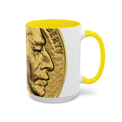 Gold  coins — Accent Mug 11/15oz