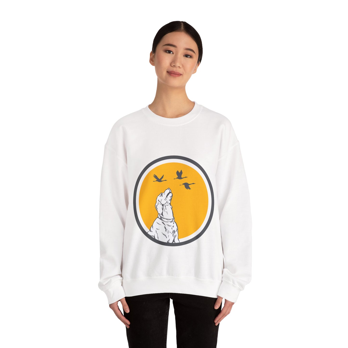 Dog (18) — Unisex Heavy Blend Crewneck (G18000)