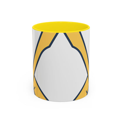 Plain Square and compass — Accent Mug 11/15oz