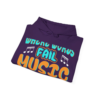 Music (28) — Unisex Heavy Blend Hoodie (G18500)