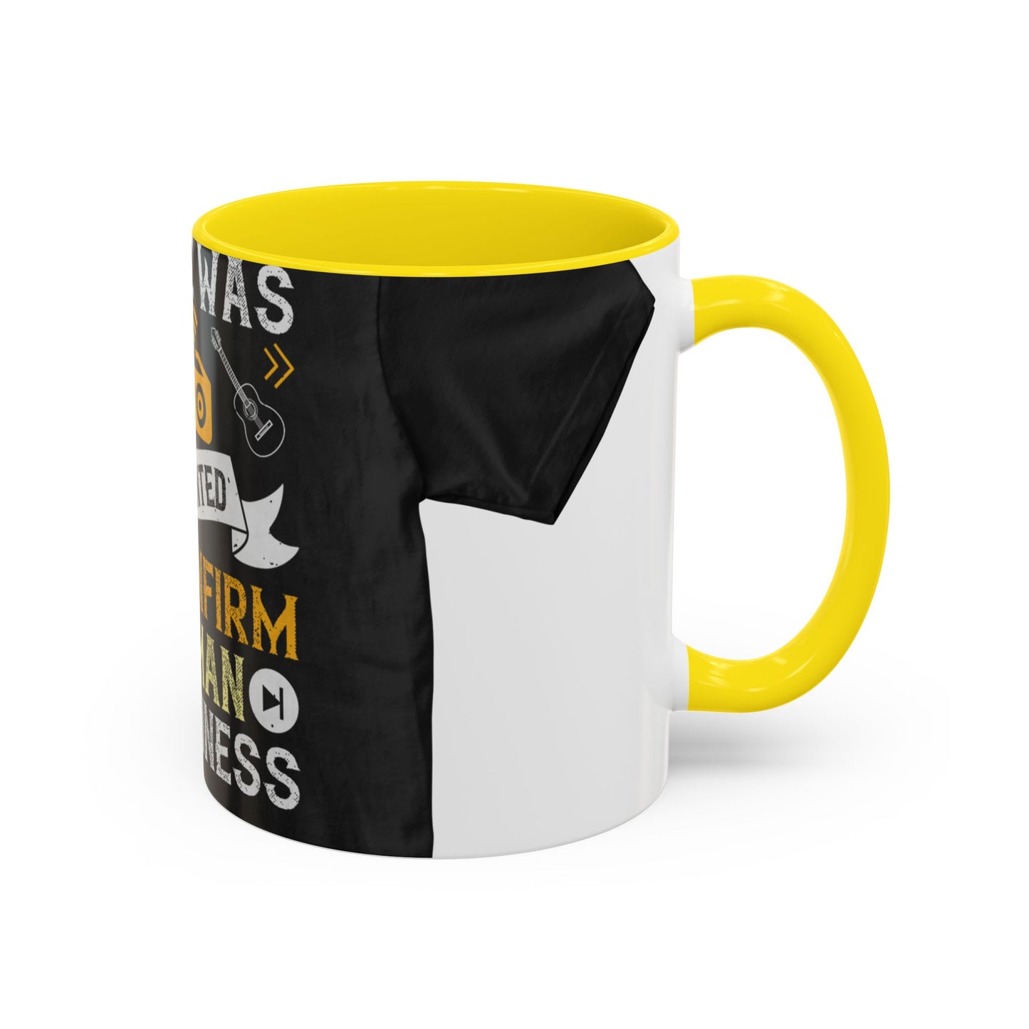 Music was invented to confirm human loneliness — Accent Mug 11/15oz