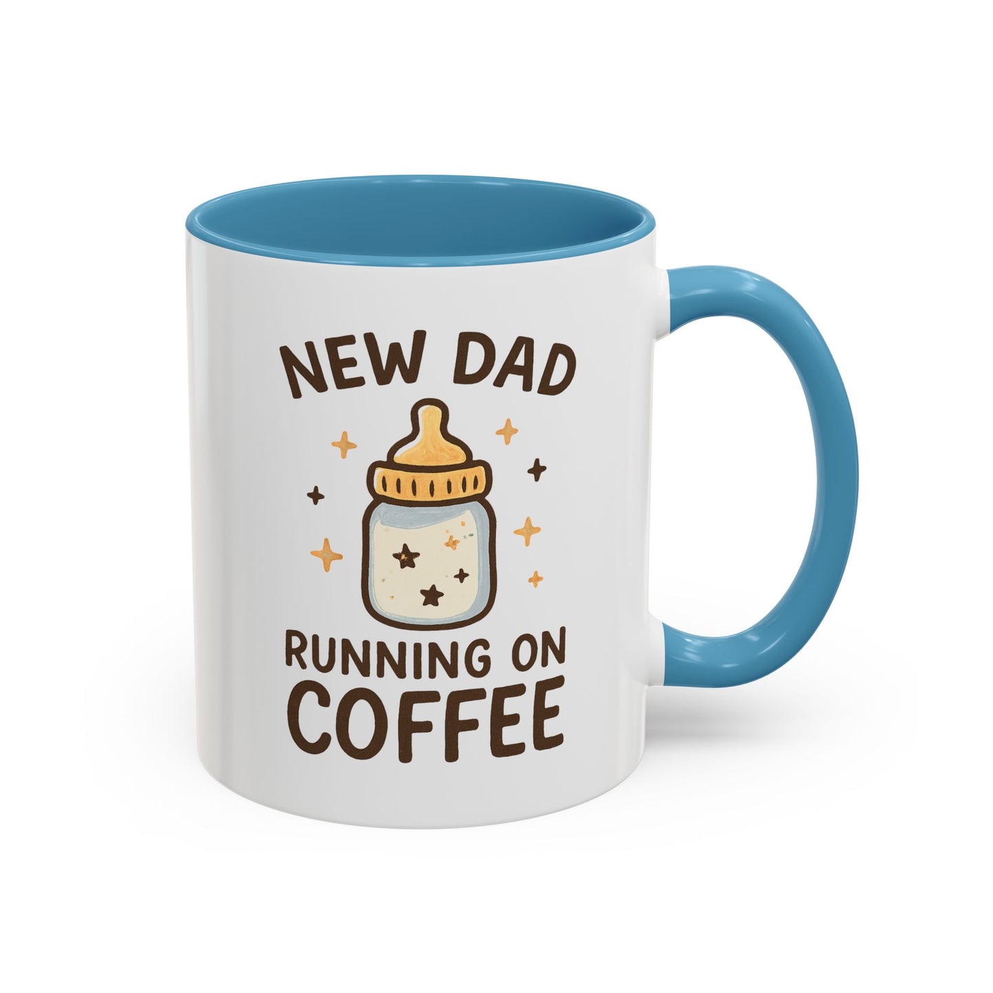 New Dad Coffee Mug | Funny Gift for New Parents | Baby Shower, Birthday, Dad's Day | 11oz & 15oz