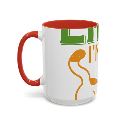 iΓÇÖm not lazy iΓÇÖm in quarantine-01 — Accent Mug 11/15oz