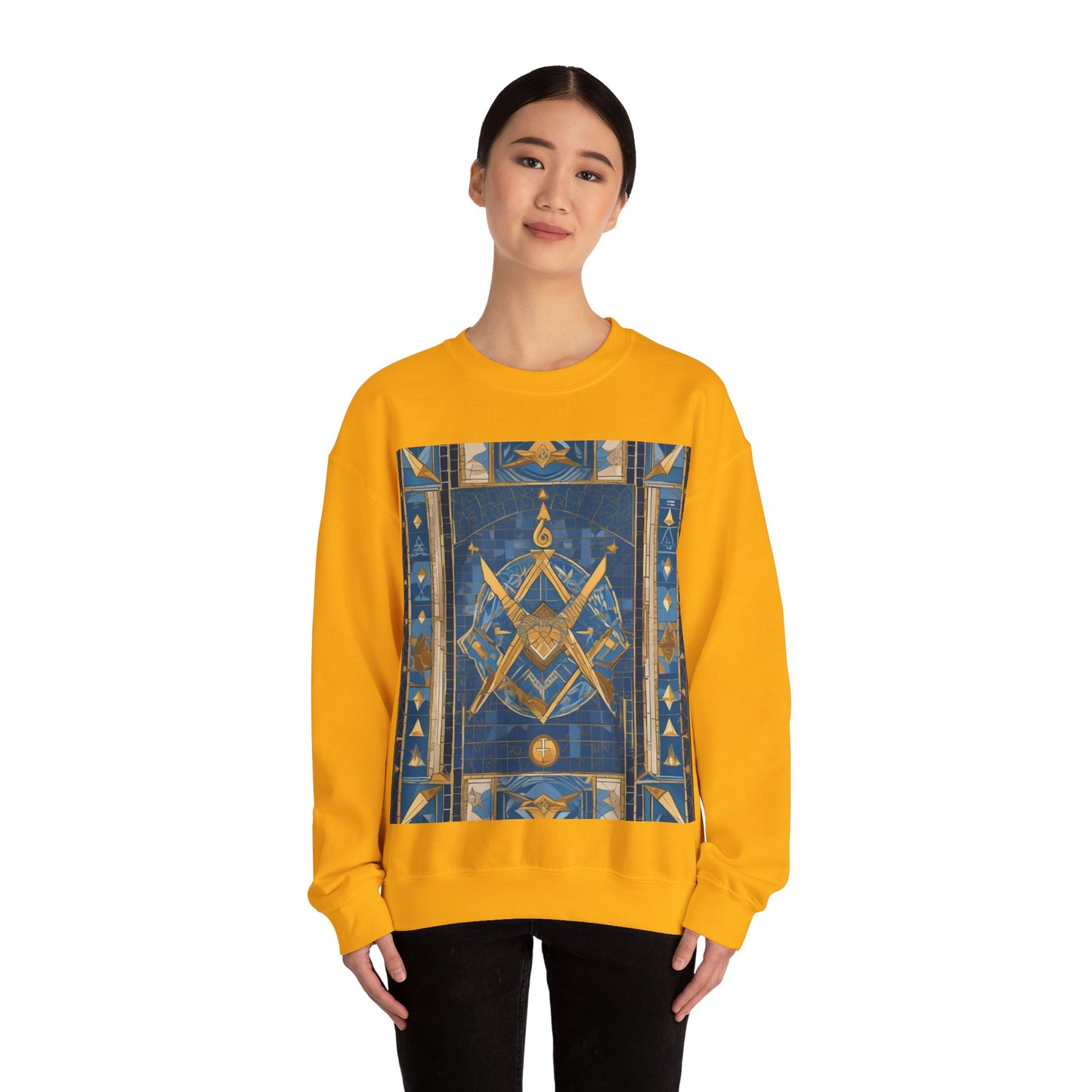 masonic_00035.png — Unisex Heavy Blend Crewneck (G18000)