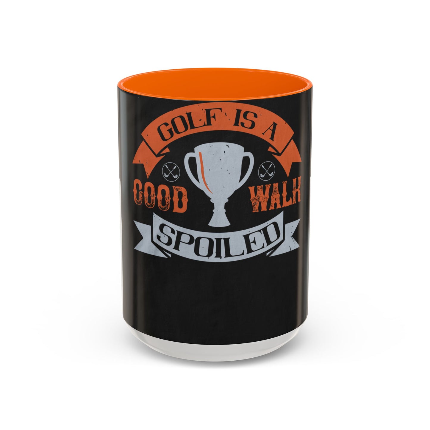 Golf is a good walk spoiled — Accent Mug 11/15oz