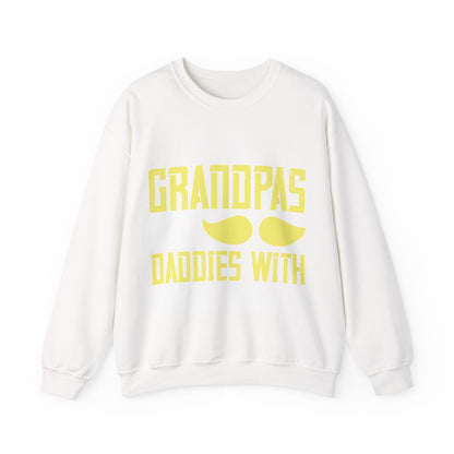 Grandpas are daddies with extra practice-02 — Unisex Heavy Blend Crewneck (G18000)
