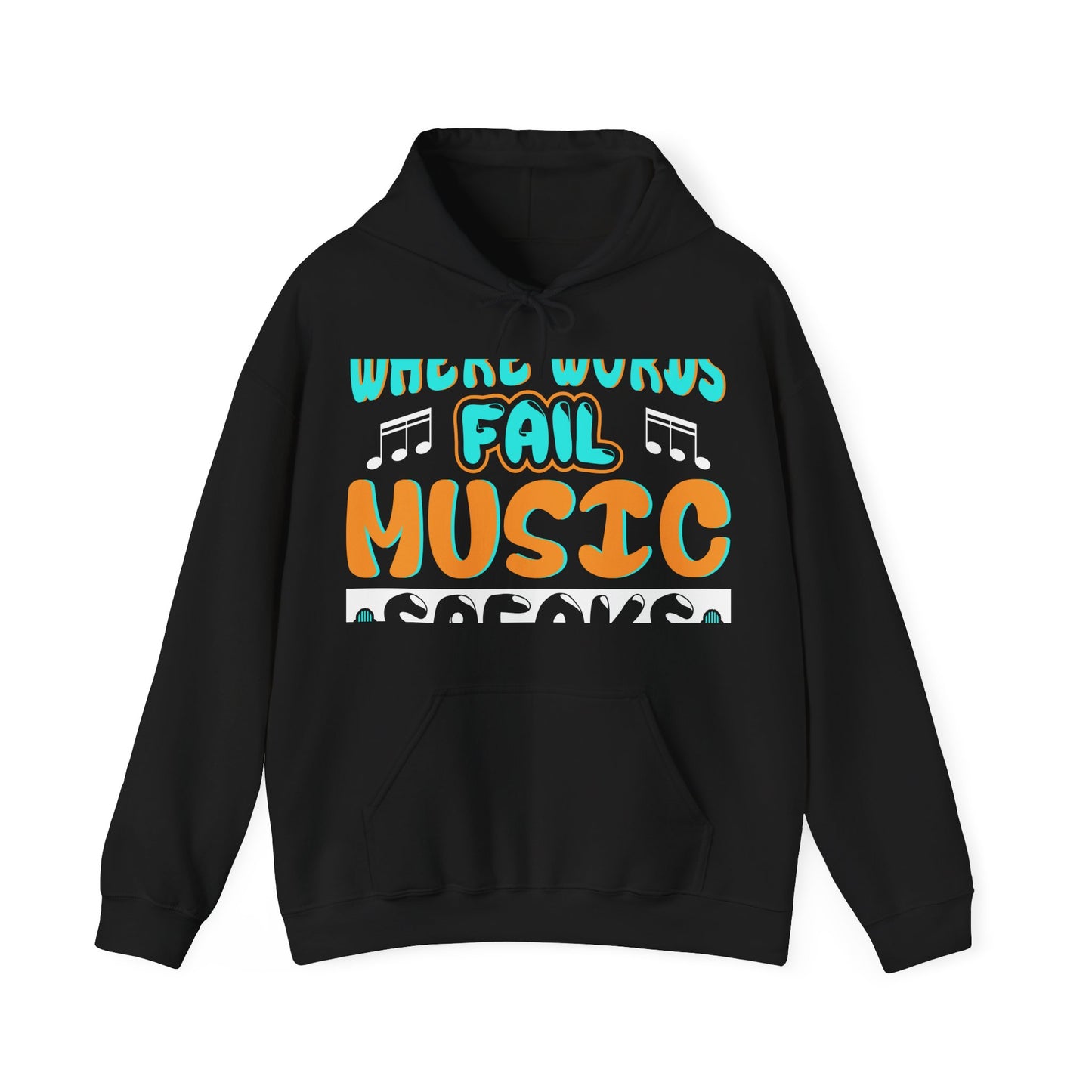 Music (28) — Unisex Heavy Blend Hoodie (G18500)