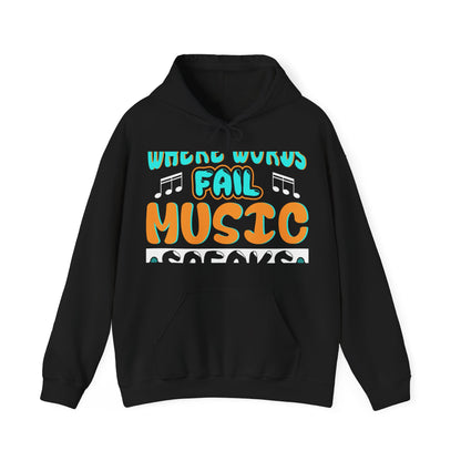 Music (28) — Unisex Heavy Blend Hoodie (G18500)
