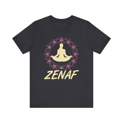 Zanaf T-shirt, Yoga Tshirt, Meditation Shirt, Yoga Lover Unisex Shirt, Crewneck Shirt, Short Sleeve Tee, Gift for Him, Gift for Her