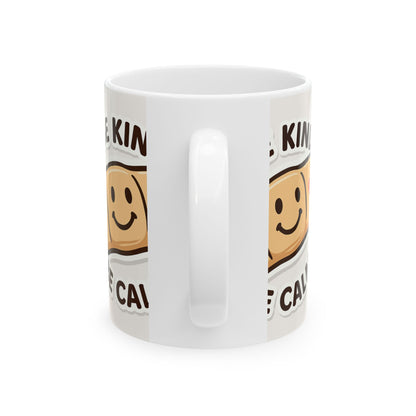 Be Kind, Be Calm Ceramic Mug | Cute Funny Gift, Motivational Coffee Cup, Stress Relief Mug, Friendship Gift, Cheerful [...]