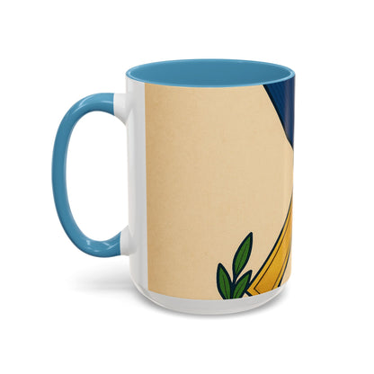 Worshipful master jewel Square — Accent Mug 11/15oz