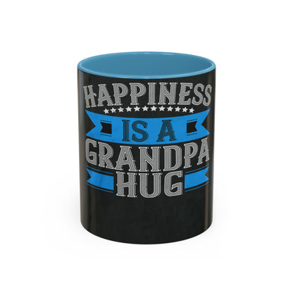 Happiness is a grandpa hug-02 — Accent Mug 11/15oz