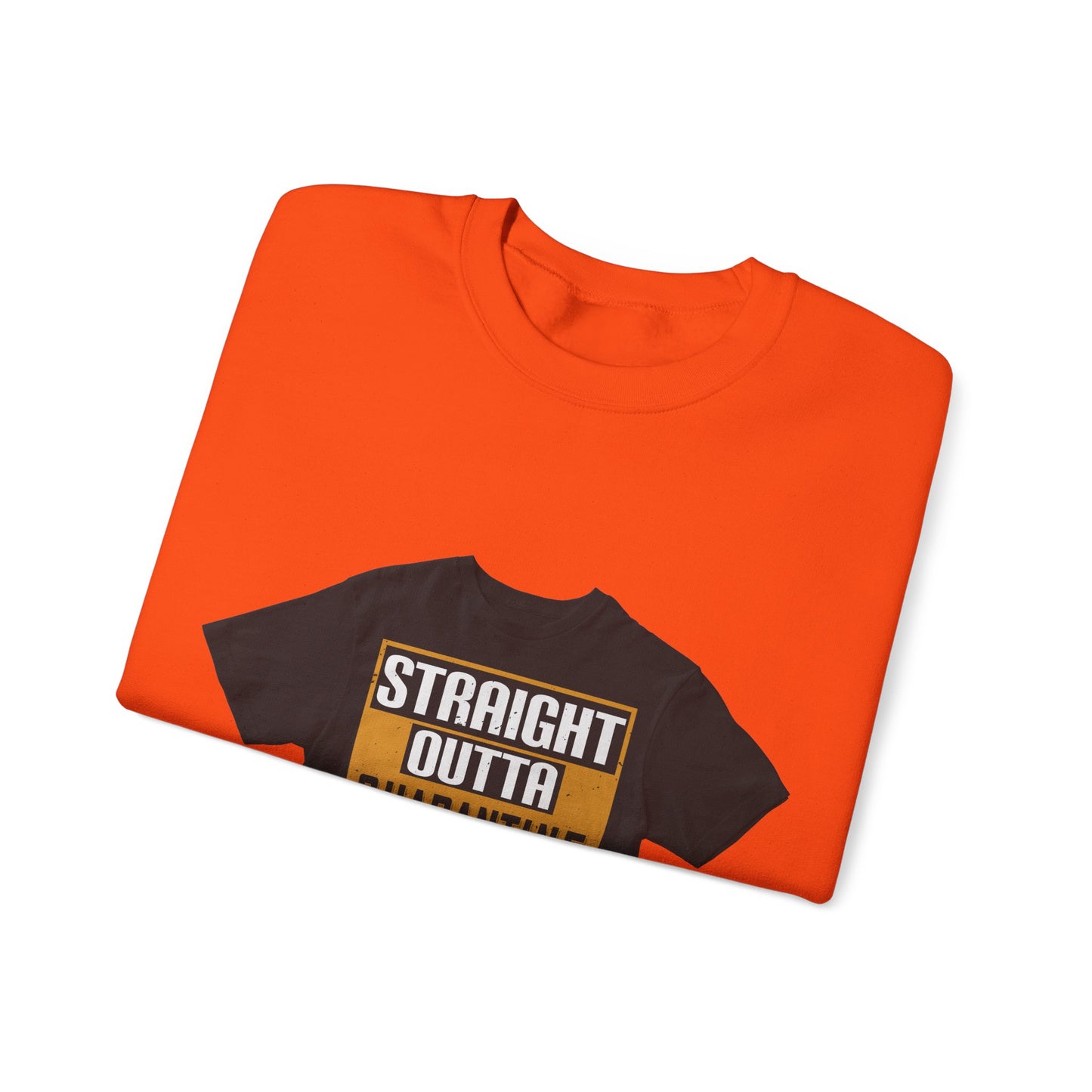 straight outta quarantine class of 2020 — Unisex Heavy Blend Crewneck (G18000)