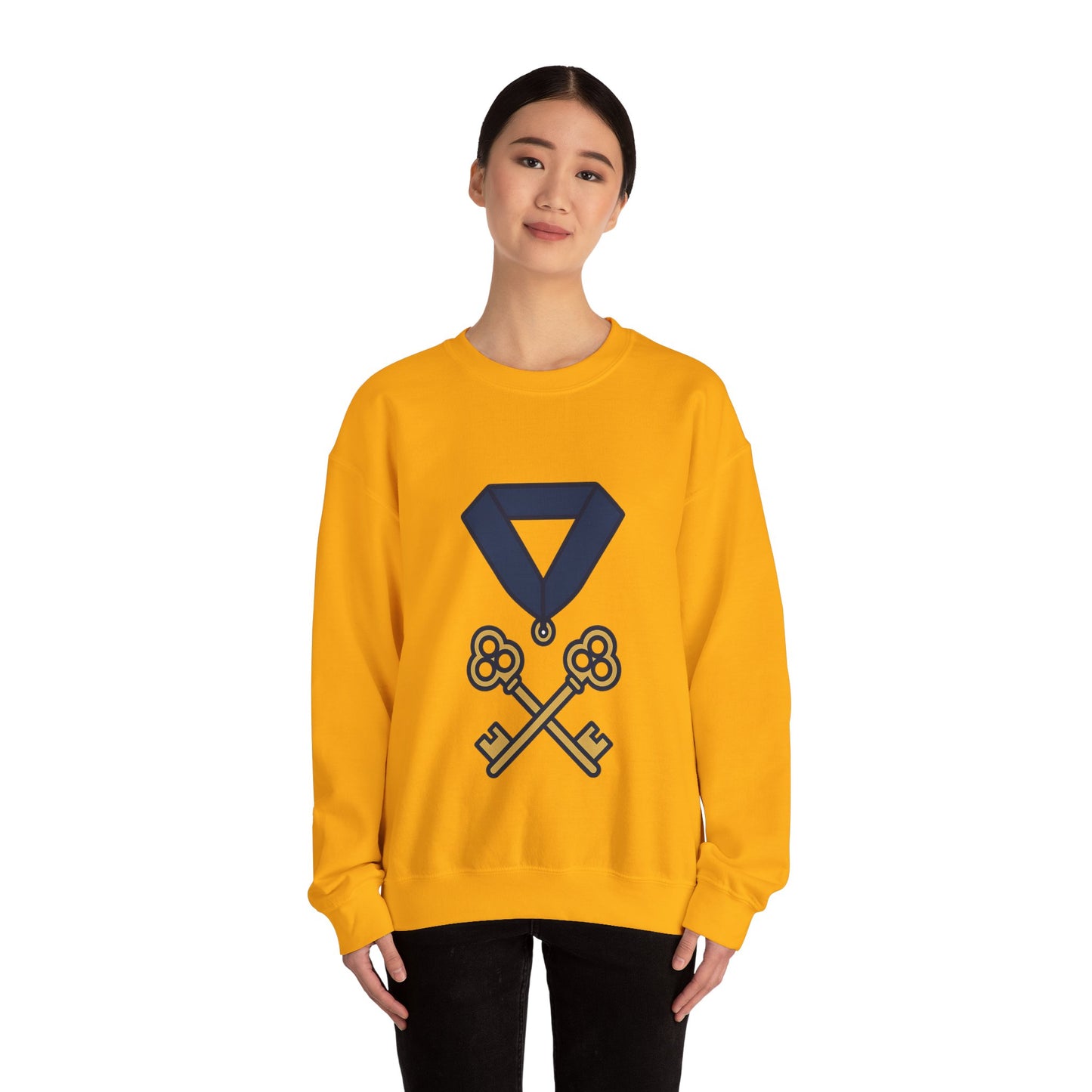 Treasurer — Unisex Heavy Blend Crewneck (G18000)
